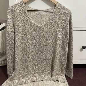 American eagle long sleeve fleece shirt